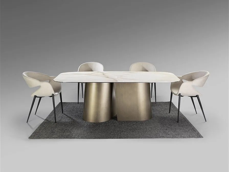 Masa dining design LUX Numa 205cm
