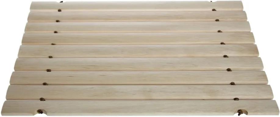 Suport din lemn pentru accesorii de baie Iris Hantverk, 65 x 42 cm