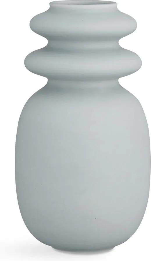 Vază din ceramică Kähler Design Kontur, înălțime 29 cm, gri albăstrui