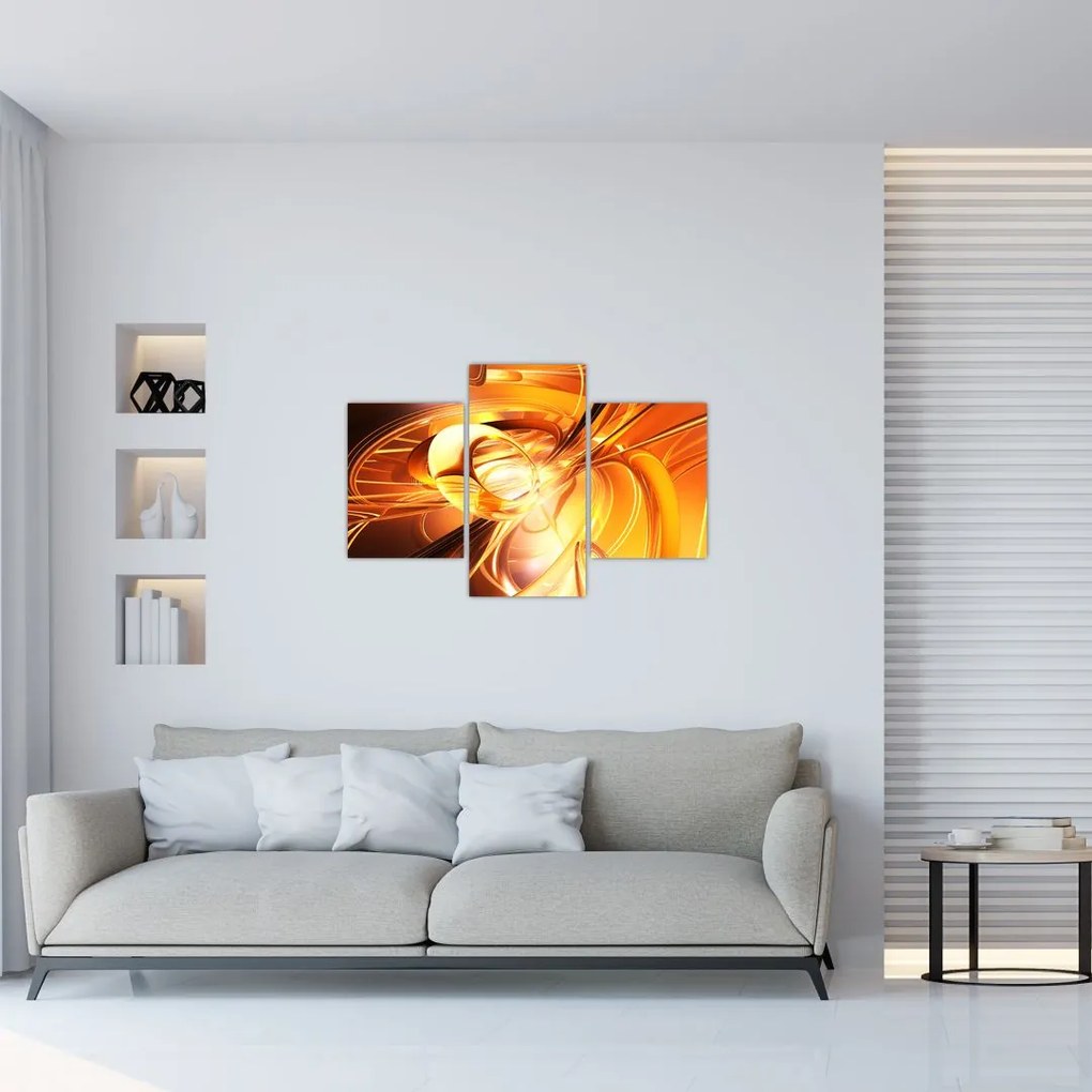 Tablou cu abstracție (90x60 cm)