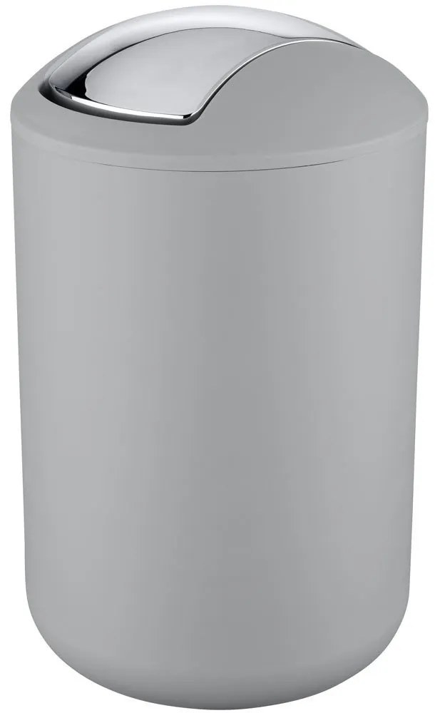 Coș de gunoi BRASIL GREY, 6,5 l, WENKO, gri