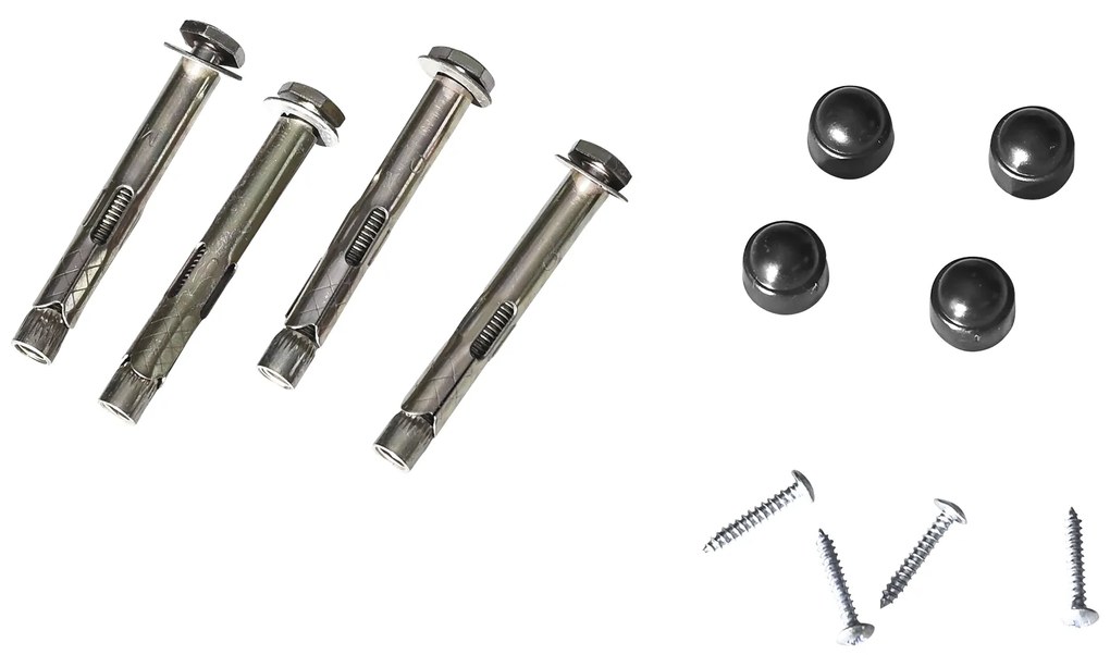 Outsunny Copertină Usa din Policarbonat, Acoperiș pentru Ușă sau Fereastră Impermeabilă Anti-UV, 75x120x23cm, Transparent si negru| Aosom Romania