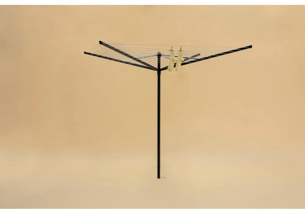 Uscător de rufe gri antracit pentru grădină 50 m Topspinner – Brabantia