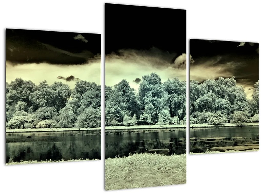 Tablou suprafeței de apă (90x60 cm)