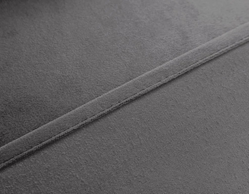 Draperie opaca gri deschis VELVET 140x250 cm Agatat: Rejansa