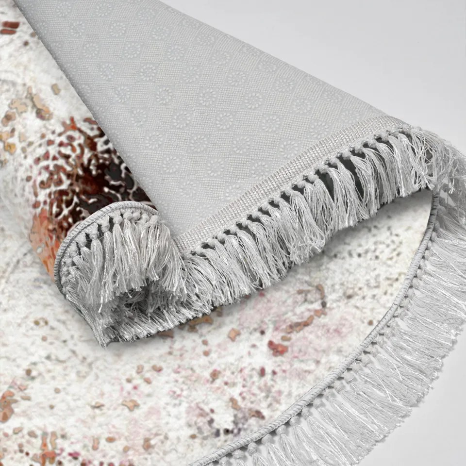 Covor Living ALN400609RN17, Ø 100 cm, Poliester