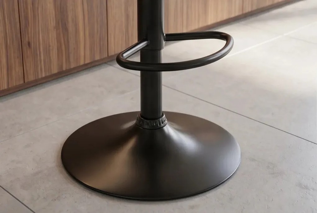 Scaun de bar pivotant, inaltime reglabila, CHICAGO