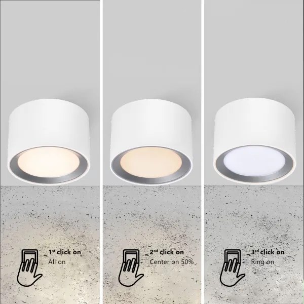 Nordlux - Spot LED pentru baie LANDON LED/6,5W/230V IP44, alb