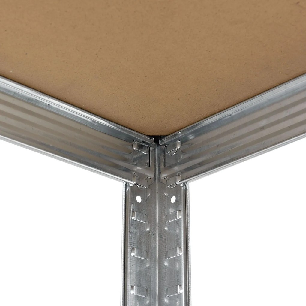 Juskys Set 2 rafturi - 180x90x40 cm