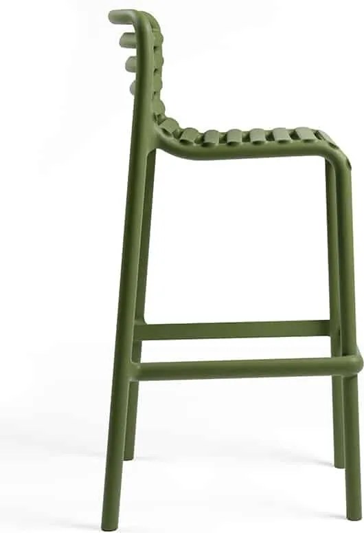 Scaun Bar Exterior Nardi - Doga Stool - Bianco