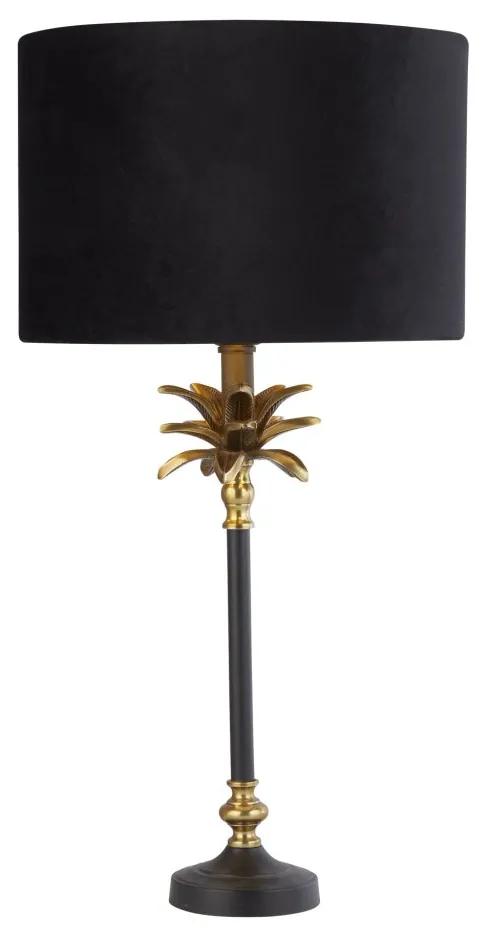 Veioza, Lampa de masa eleganta Palm negru