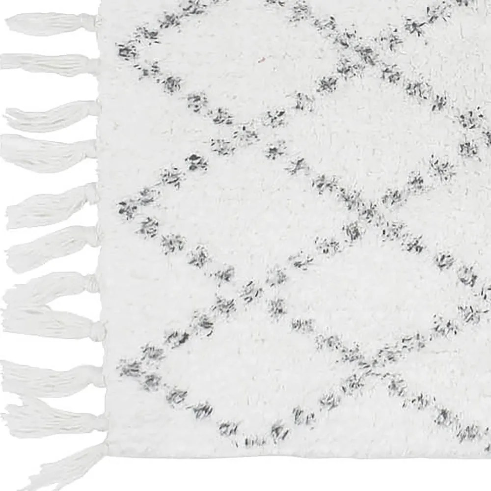 Covoraș de baie alb 50x80 cm Latika – douceur d'intérieur