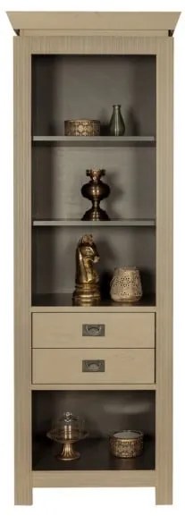 Biblioteca 2 Sertare Casablanca, 67.4 Cm