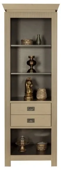 Biblioteca 2 Sertare Casablanca, 67.4 Cm