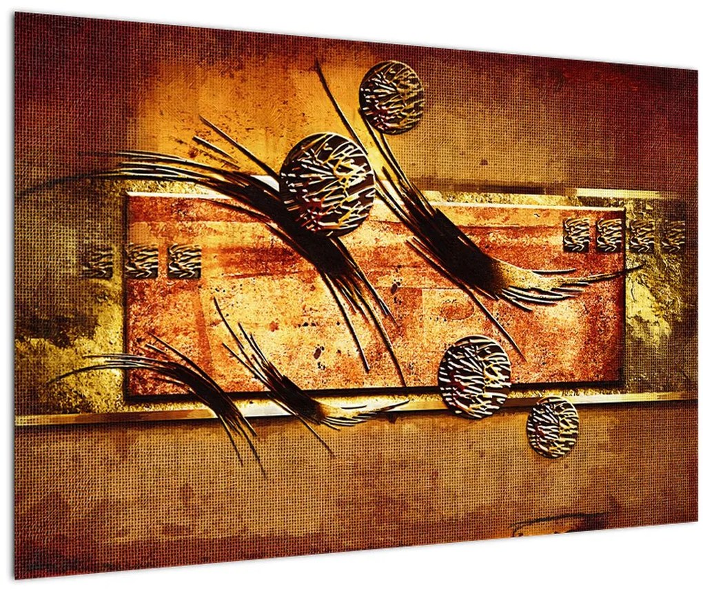 Tablou abstracției (90x60 cm)