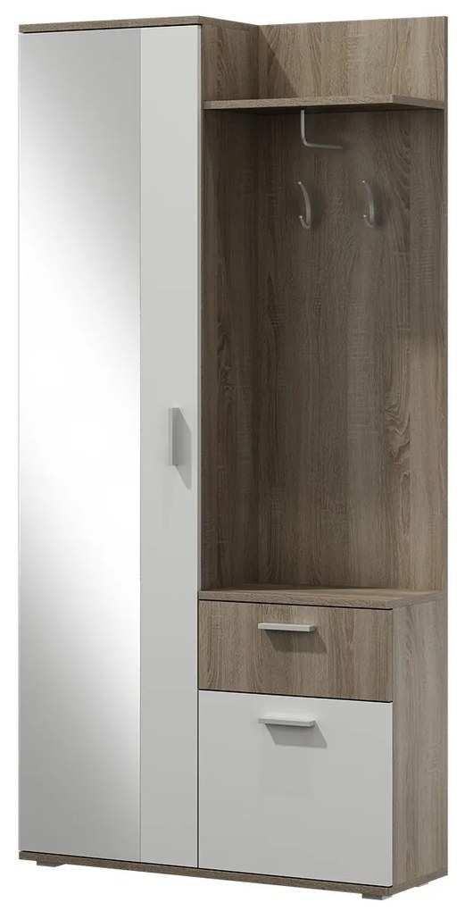 Dulap pentru hol Climax (trufla + Alb). 1054248