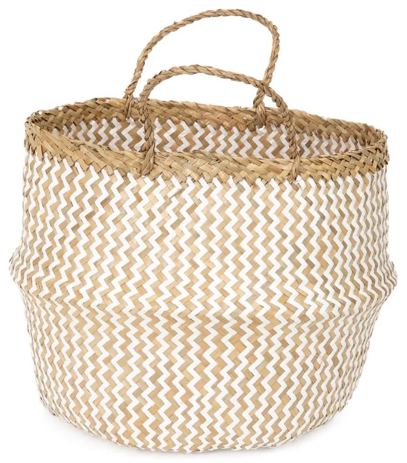 Coș pentru depozitare din iarbă de mare Compactor Zic Zac, ⌀ 35 cm