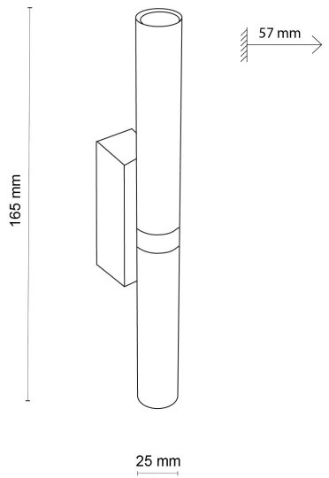 Aplică LAGOS 2xG9/3W/230V negru/auriu