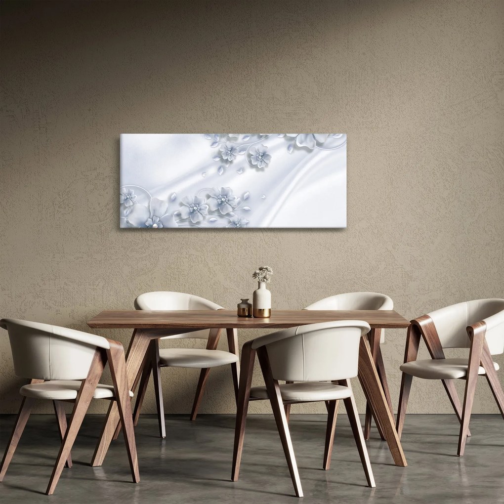 Tablou - Design flori (120x50 cm)