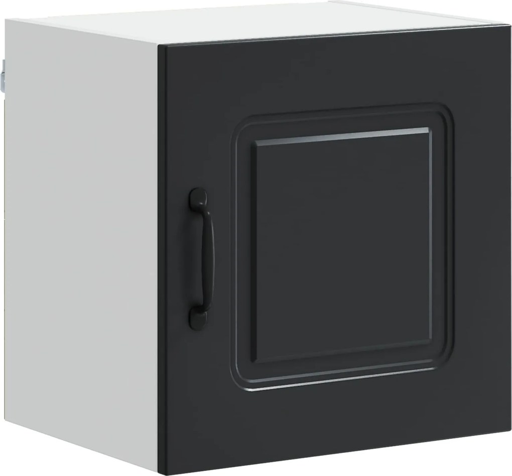 vidaXL Dulap de bucătărie Kalmar Negru 40 x 31 x 40 cm Lemn compozit