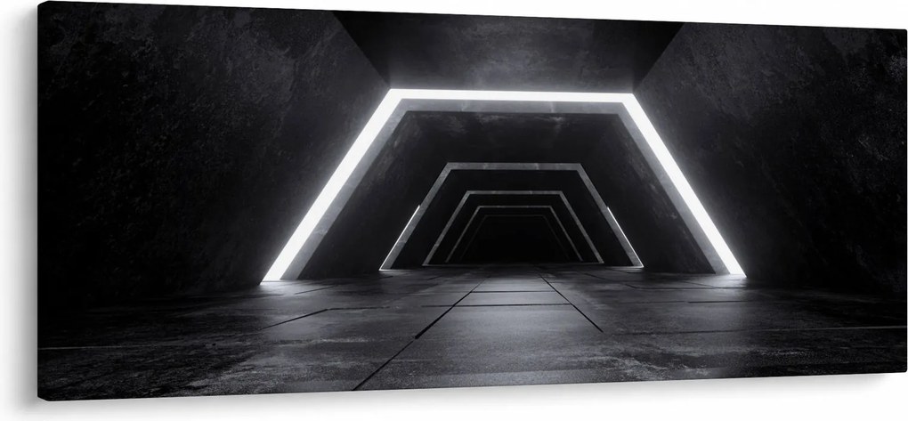 Tablou - Tunel futurist (120x50 cm)