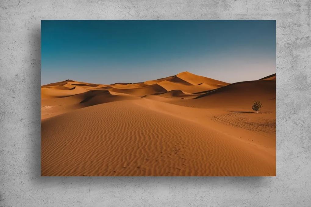 Tapet Premium Canvas - Cerul albastru deasupra desertului