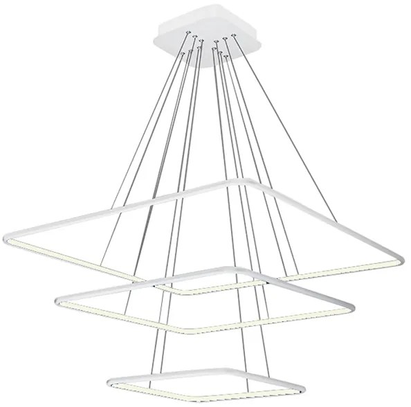 LED Lustră pe cablu NIX LED/117W/230V alb