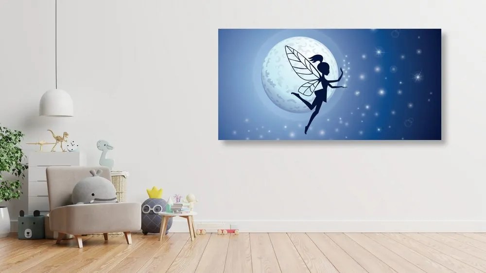 Tablou zâna la luna plină