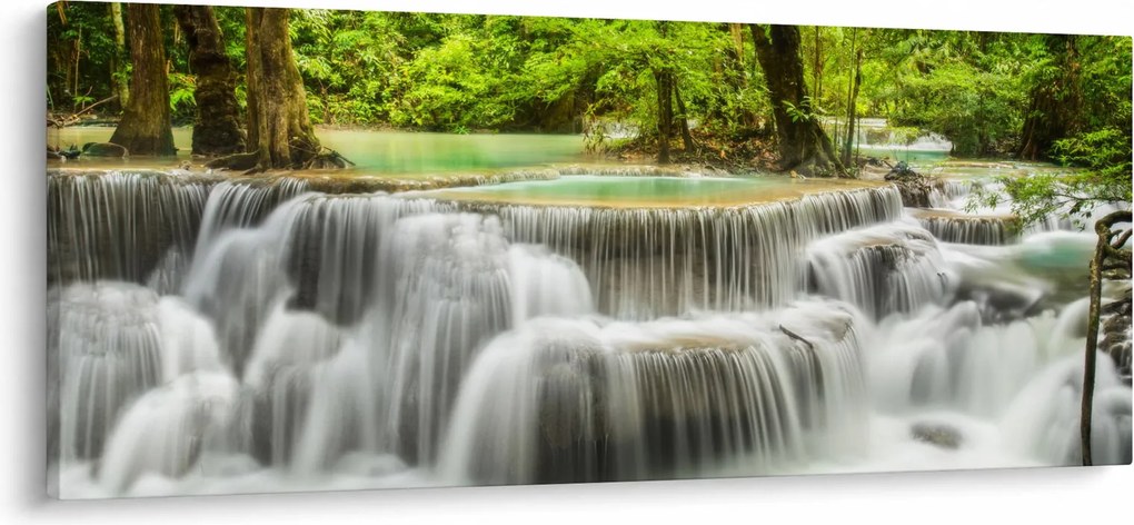 Tablou cu cascade (120x50 cm)