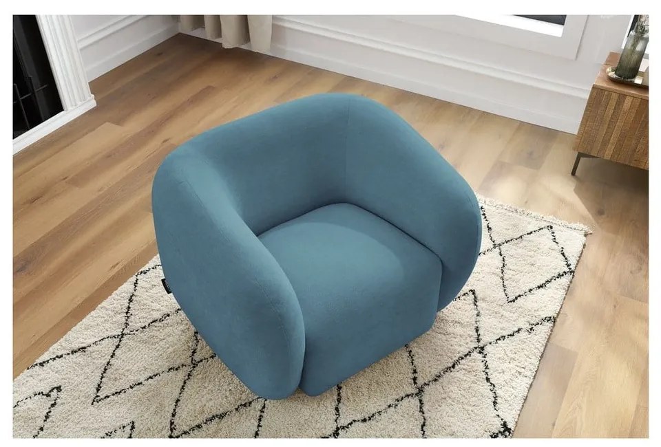 Fotoliu albastru Celine – Bobochic Paris