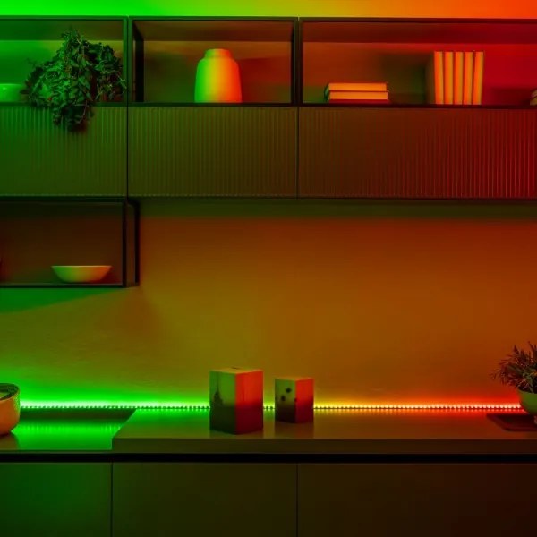 Bandă LED RGB dimabilă LINE 100xLED 1,5m Wi-Fi Twinkly TWL100STW-WEU