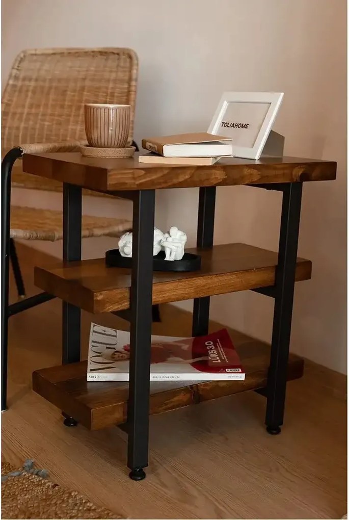 Masuta de cafea lemn ,Homs, seria A-620, 49X 29 x 50 cm,30020