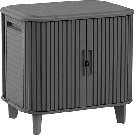 Cutie de depozitare pentru grădină gri din plastic Velo – Keter