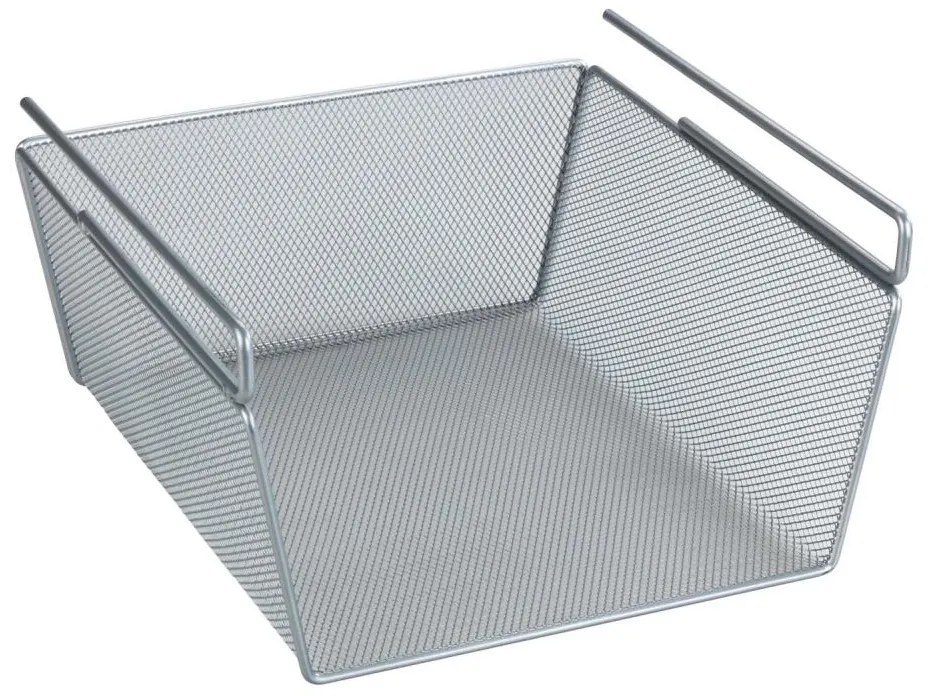 Coș WENKO 53142100, 27,5 x 28 cm, argintiu