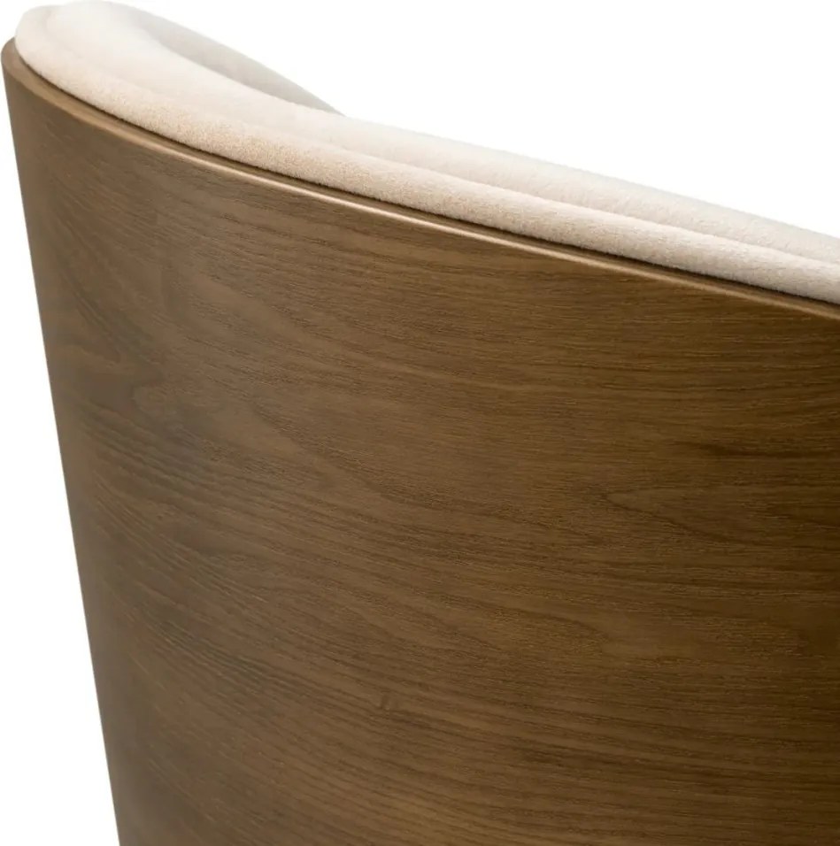 Scaun de bar design elegant LUX Camerota, Sabino beige