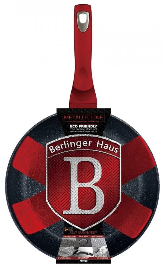 Tigaie 28 cm Burgundy Metallic Line Berlinger Haus BH 1253N