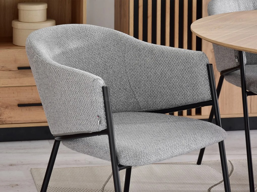 Scaun Chad (gri + negru). 1111008