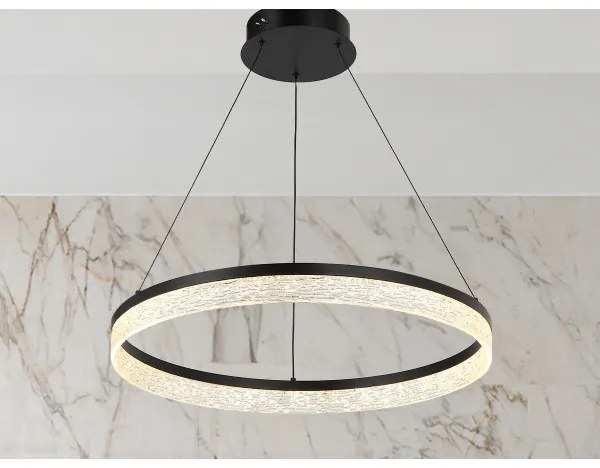 Lustră LED dimerizabilă pe cablu ALIANZ, 60W/230V, 3000-6000K, cu telecomandă