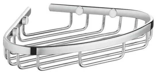 Etajera dus de colt Grohe BauCosmopolitan finisaj crom lucios