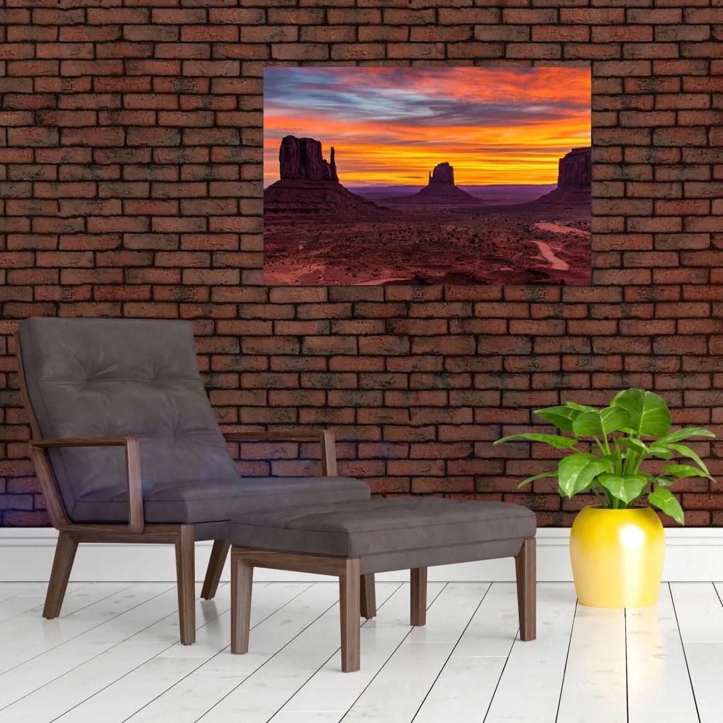 Tablou - Monumentul Valley în Arizona (90x60 cm)