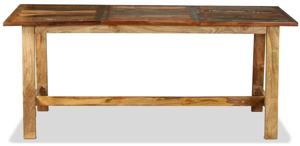 Masa de sufragerie, 180 cm, lemn masiv reciclat 1, Lemn masiv reciclat