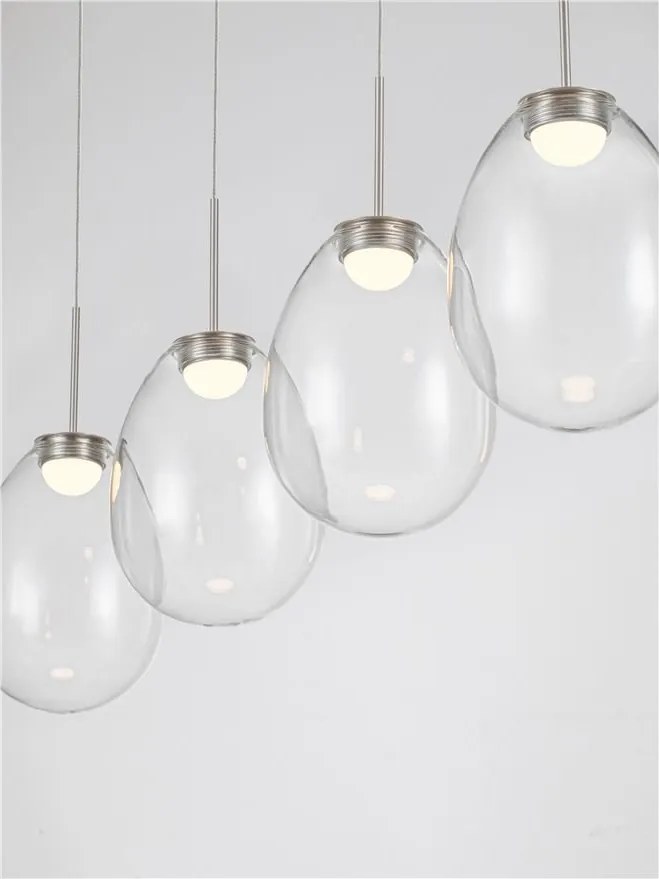 Lustra LED suspendata decorativa BRITA 4L