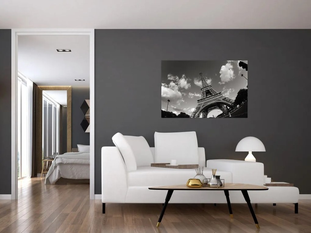 Tablou - Turnul Eiffel din Paris (90x60 cm)