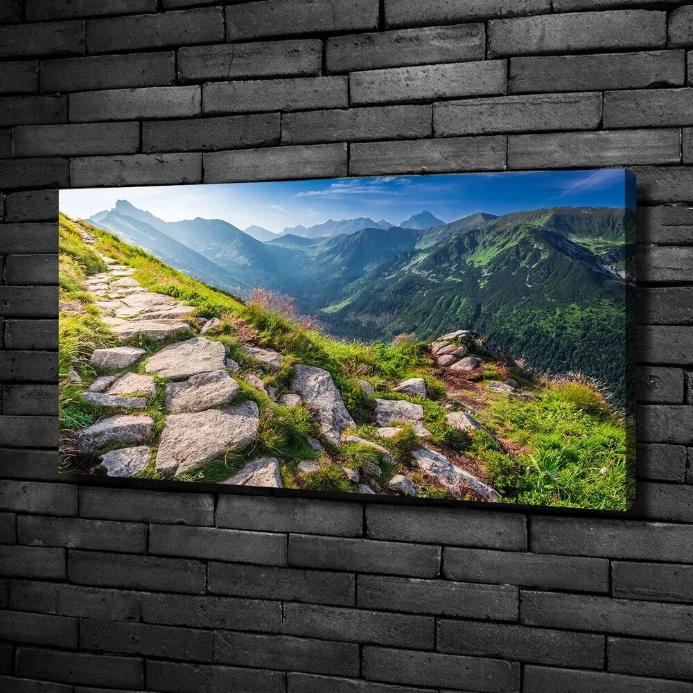Tablou pe pânză canvas Sunrise tatry