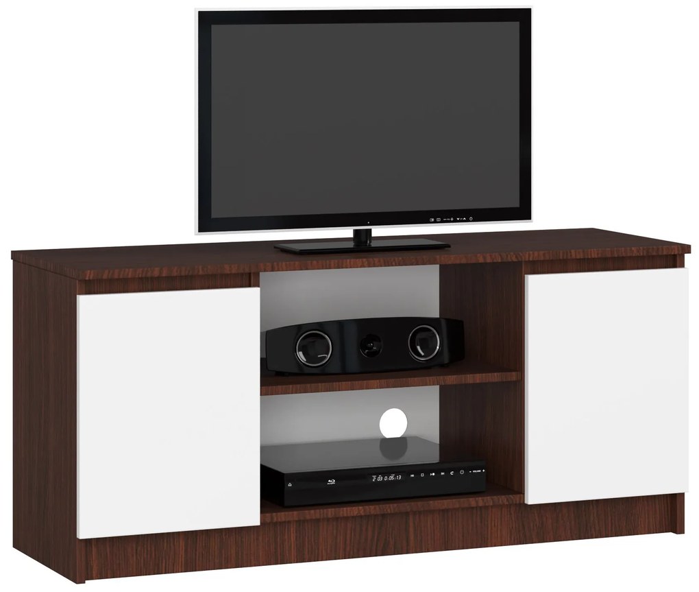 Masă TV Darian (wenge + Alb). 1068682