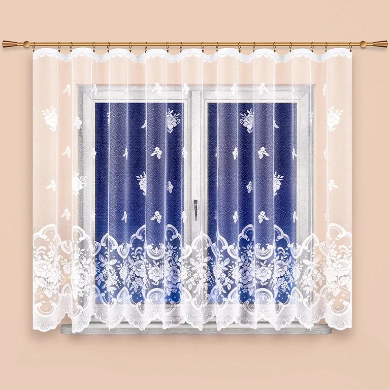 Perdea finisată din jacard AURELIE 350 x 160 cm