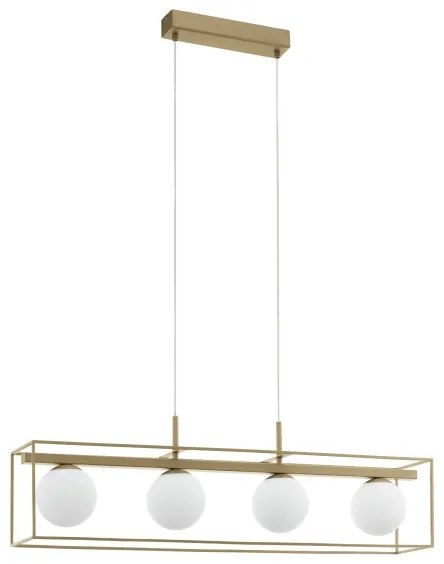 Eglo 97793 - Lustră pe cablu VALLASPRA 4xE14/40W/230V