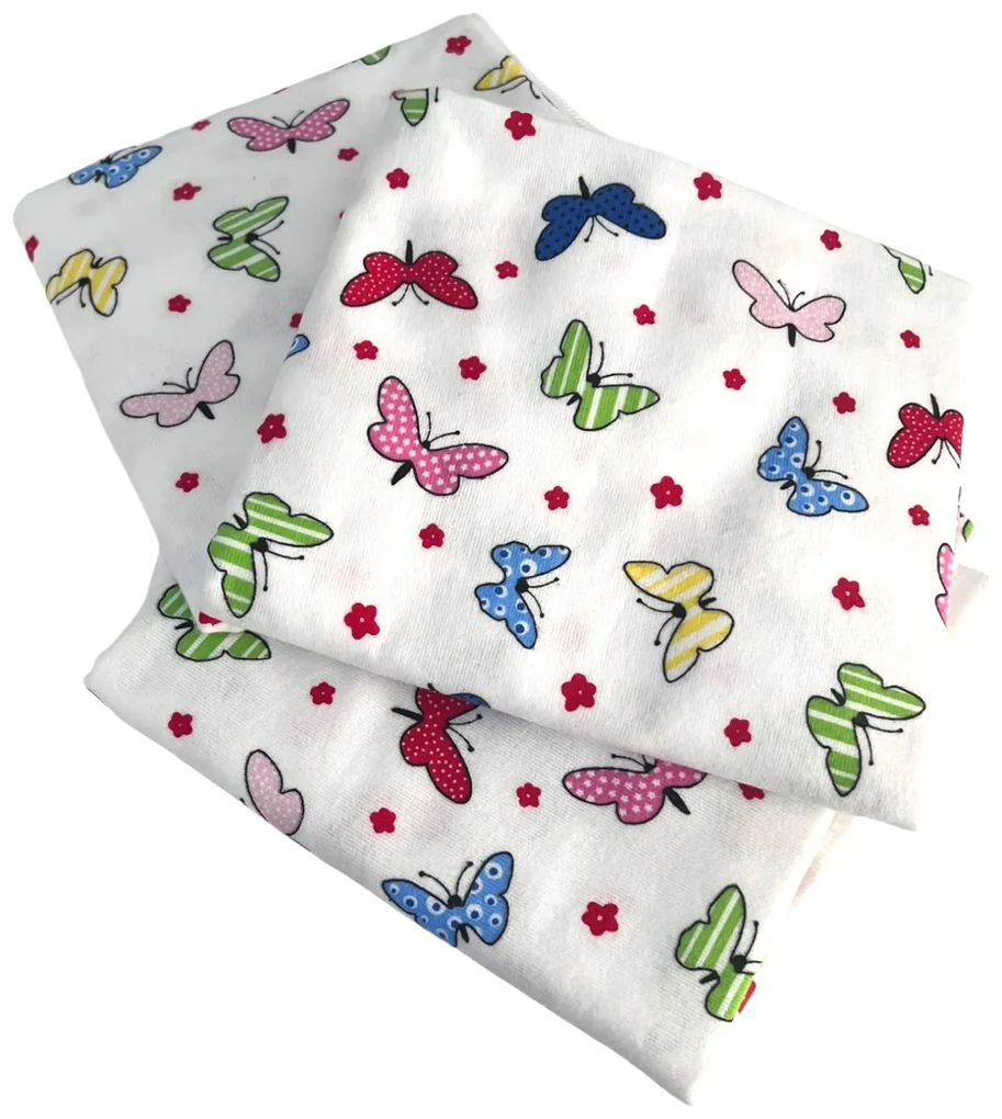 Set 4 scutece finet Deseda 70x70cm Deseda Fluturasi