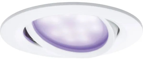 SET 3x corp de iluminat încastrat dimabil pentru baie Paulmann 93940 LED RGBW/2W IP23 230V