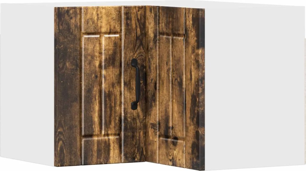 vidaXL Dulap de bucătărie Stejar fumuriu 57 x 57 x 40 cm Lemn compozit